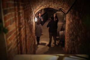 Cave-Devavry Cellar Tour and explanaton fo the process via Sparkling Tour